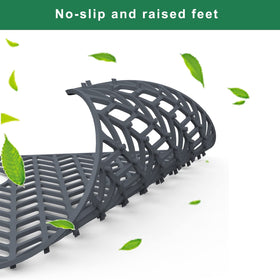 GUUKIN grey silicone grid provides a stable drying surface.