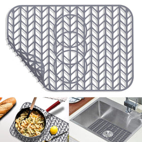 GUUKIN sink protectors bottom mat shields sink from scratches and dents