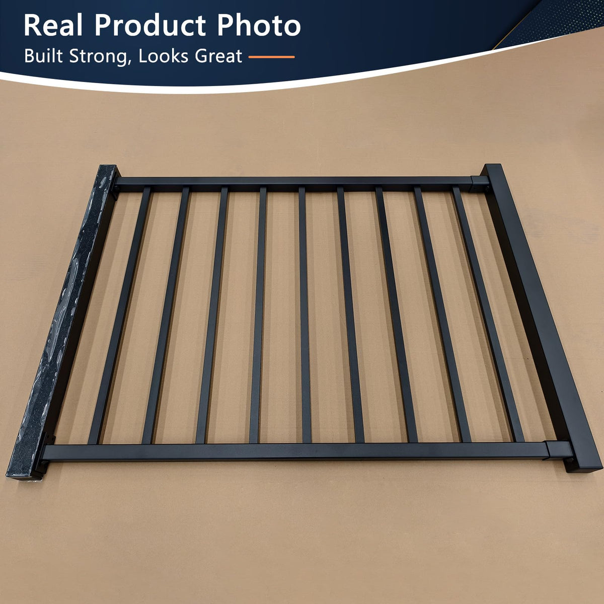 Guwezoy complete gate kit enables easy outdoor gate installation.