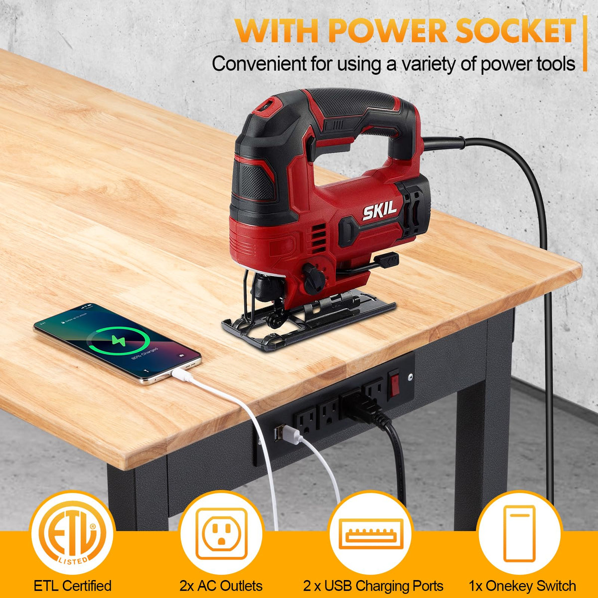 GVGBUK ergonomic height range enables comfortable working from sitting or standing