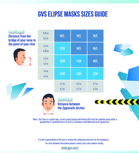 GVS ELIPSE P100 comfort strap and adjustable fit for all-day wear