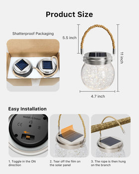 GVSHINE energy-saving lanterns help you decorate sustainably without cords.