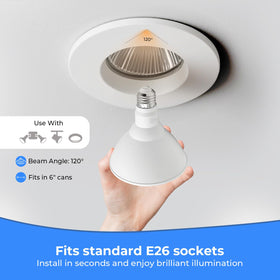 GvvooHome 120-degree beam flood light 5000K wide illumination