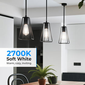 GvvooHome 600 lumen brightness LED bulb for clear, even illumination.