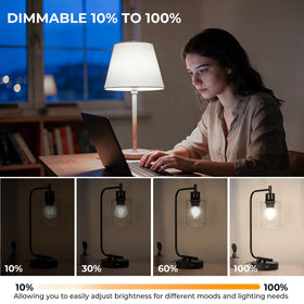 GvvooHome 90+ CRI globe bulb for true color rendering.
