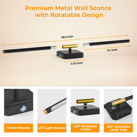 GvvooHome provides warm to cool light with 3000-6500K range