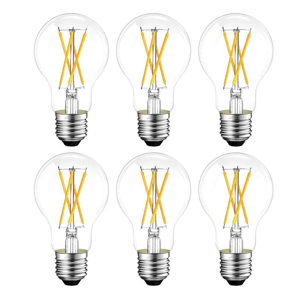 GvvooHome dimmable LED bulb soft white 2700K for cozy living room lighting