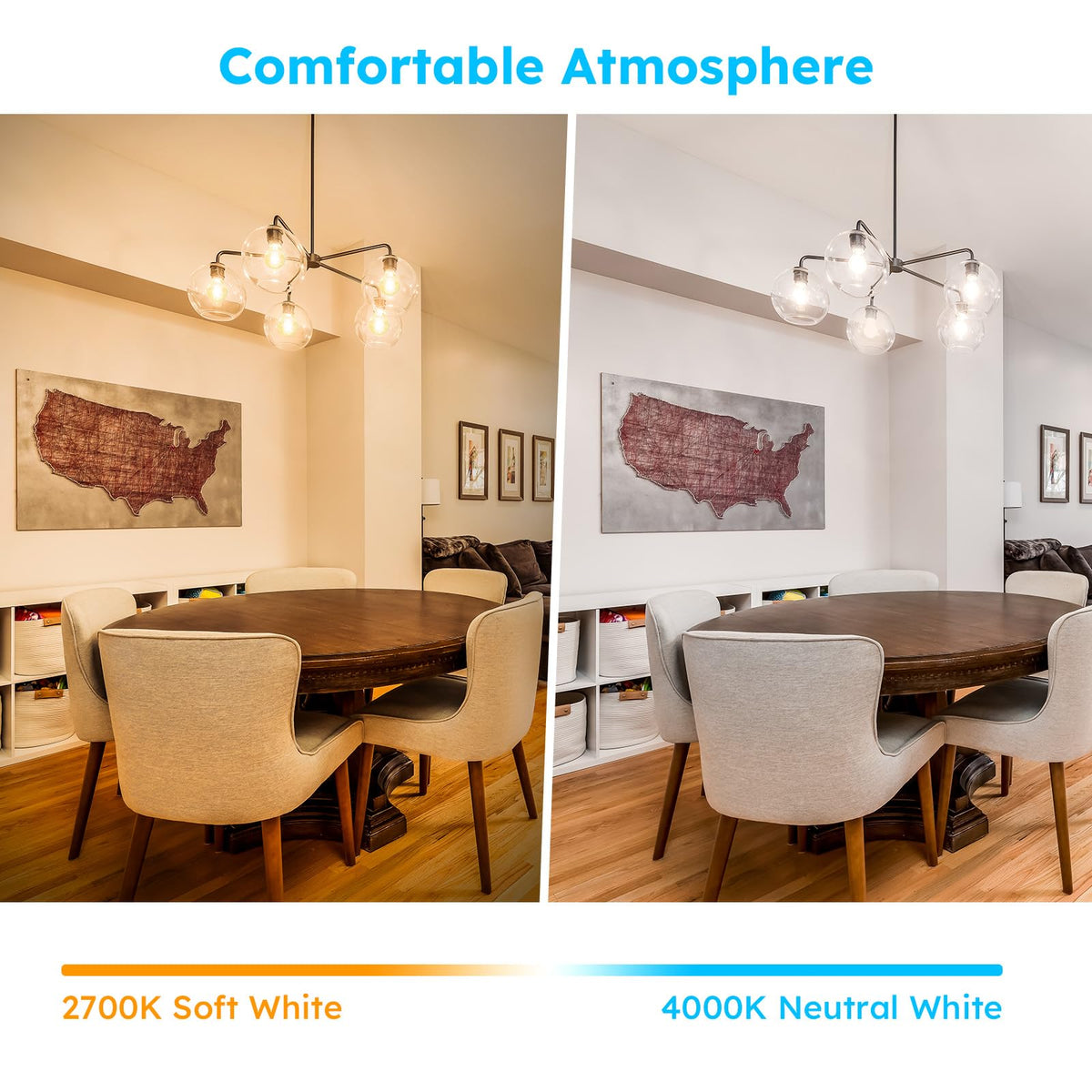 GvvooHome E12 energy-saving 6W bulb replaces 60W incandescent efficiently