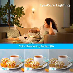 GvvooHome E12 6-pack ensures consistent lighting across spaces