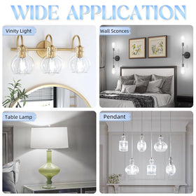 GvvooHome 6W LED delivers energy-efficient brightness with a 360° beam for even coverage.