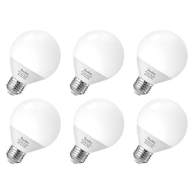 GvvooHome G25 LED globe vanity bulb for clear, true-color makeup reflections.