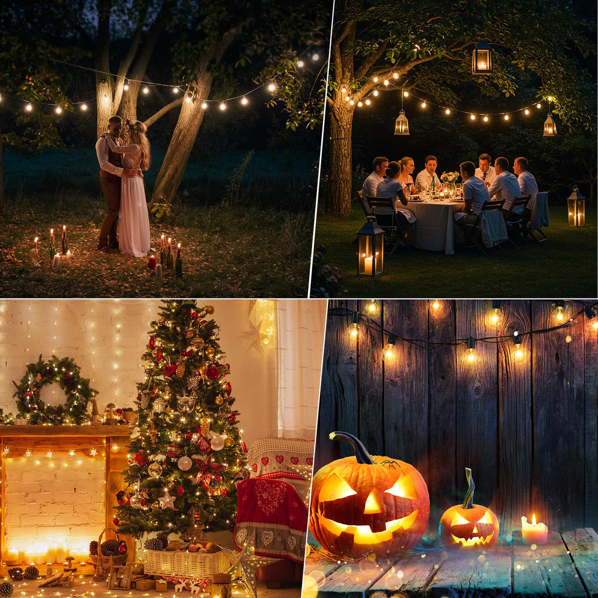 GvvooHome G40 bulbs with safe plastic globe ideal for patios.