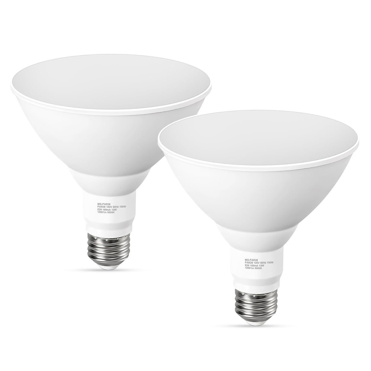 GvvooHome PAR38 outdoor flood light for porch illumination and safety