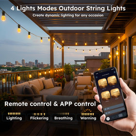 GvvooHome S11 plastic bulbs for durable outdoor lighting