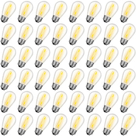 GvvooHome S14 LED bulb 1W outdoor pack 48 offers energy-efficient lighting