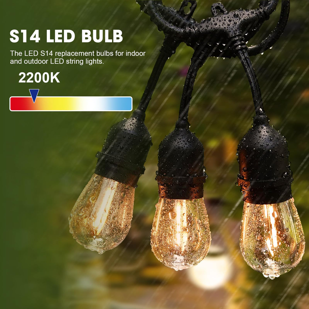 GvvooHome shatterproof outdoor bulbs withstand weather and accidental drops.