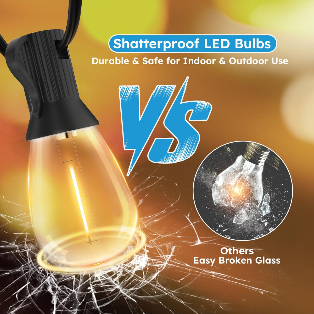 GvvooHome weatherproof outdoor lights withstand rain for year-round use.