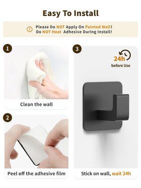 GWAAZXGZ robe, coat, and hat hook enhances entryway organization.