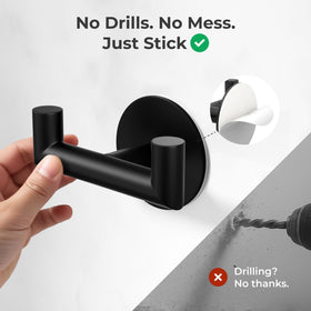 GWAAZXGZ strong-hold round base anchors towels securely, even in moist areas.