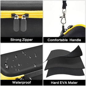GWCASE detachable carry strap simplifies transport across jobs.