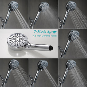 GwernKB adjustable overhead bracket keeps spray within easy reach.