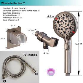 GwernKB kit includes anti-leak tape and washers for simple setup.