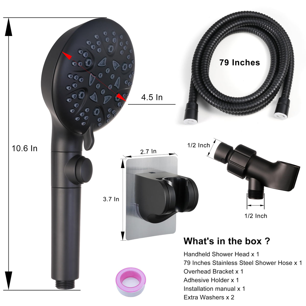 GwernKB on/off switch for quick stop during shower use