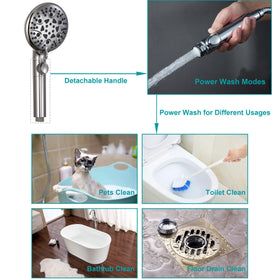 GwernKB pause function helps conserve water during shampooing