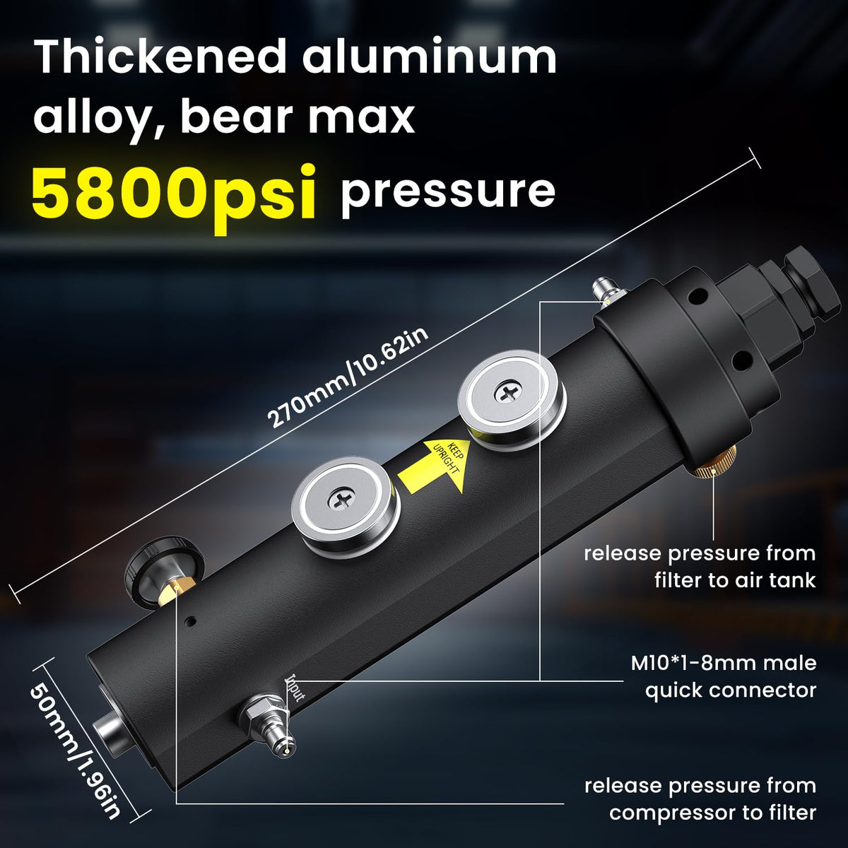 GX pump screw-mount option shown for permanent installation