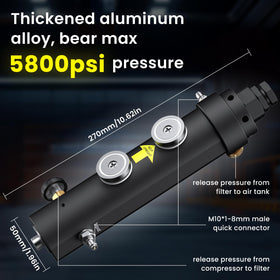 GX pump screw-mount option shown for permanent installation