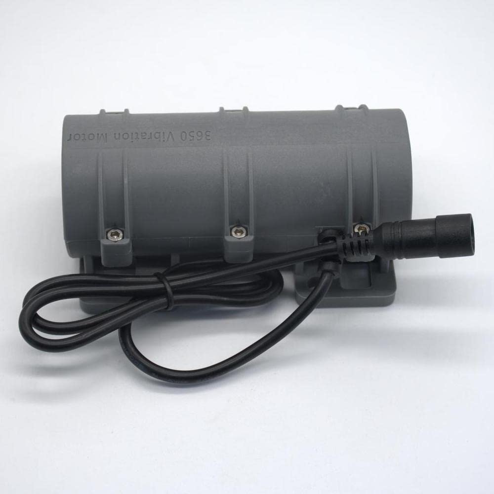 GXMRHWY 12V motor with dual eccentric wheels delivering strong, balanced vibration.