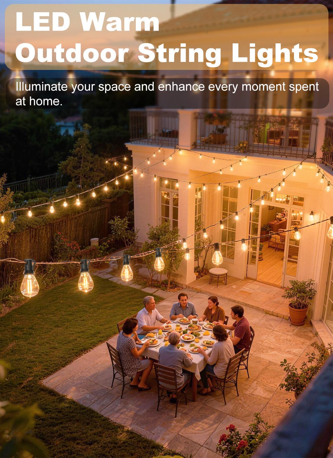Gyecahz fence lighting adds stylish, low-maintenance decor