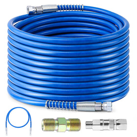 Gyfent 66ft airless sprayer hose extends reach for larger painting projects.