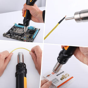 Gyfent heat gun ideal for crafting shrink tubes and DIY projects.
