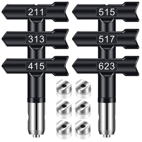 Gyfent spray tip 211 demonstrates smooth application for doors and trim