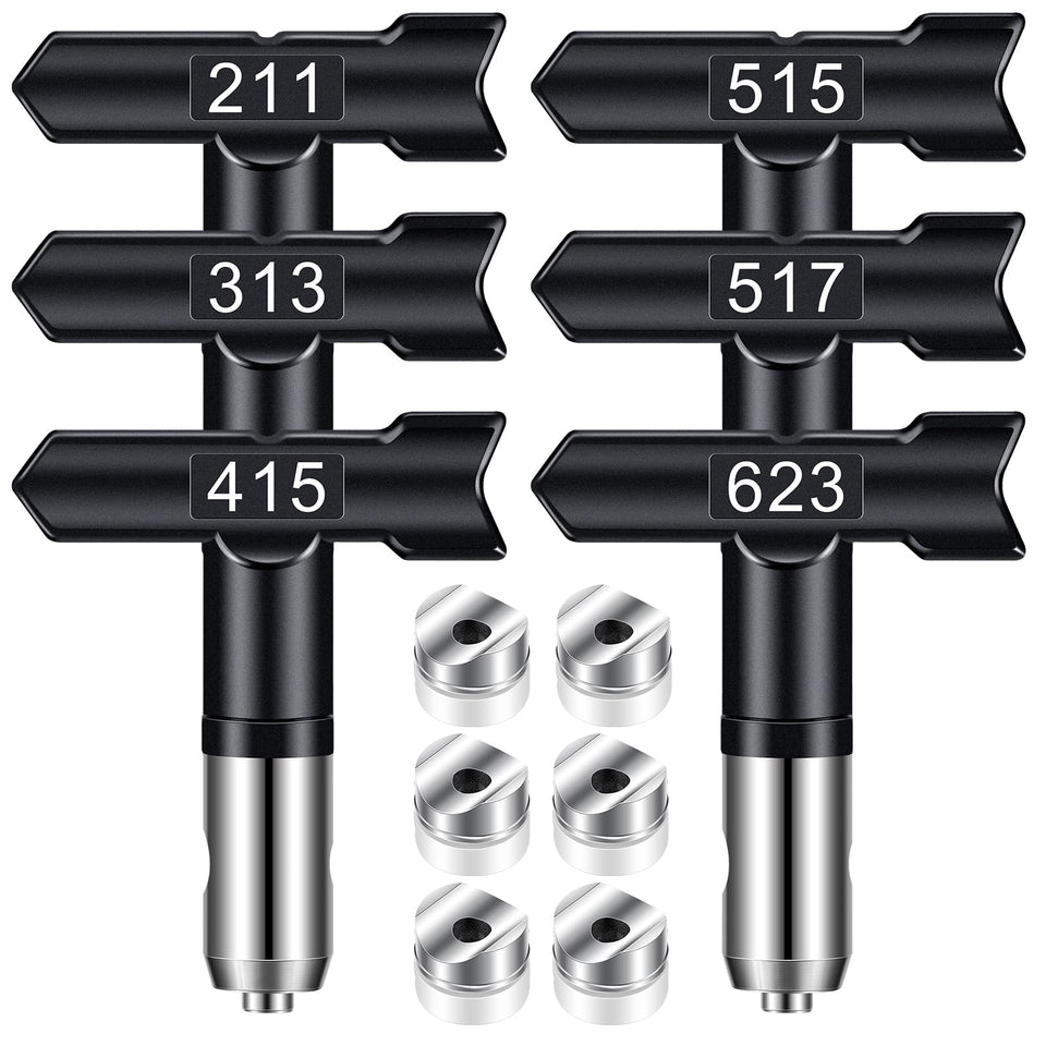 Gyfent spray tip 211 demonstrates smooth application for doors and trim
