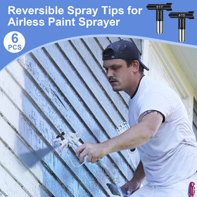 Gyfent spray tips pack showing six models for diverse projects
