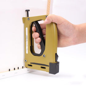 GYKLE Point driver in use for photo framing and repairs.