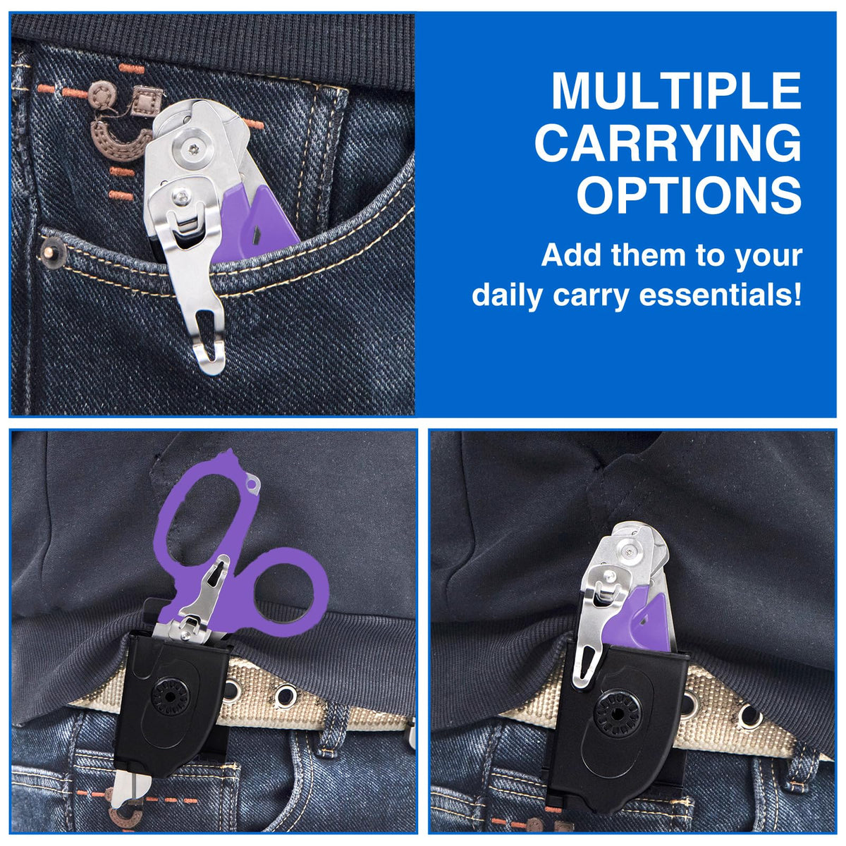 Gymsire survival shears demonstrated in action for multi‑purpose cuts