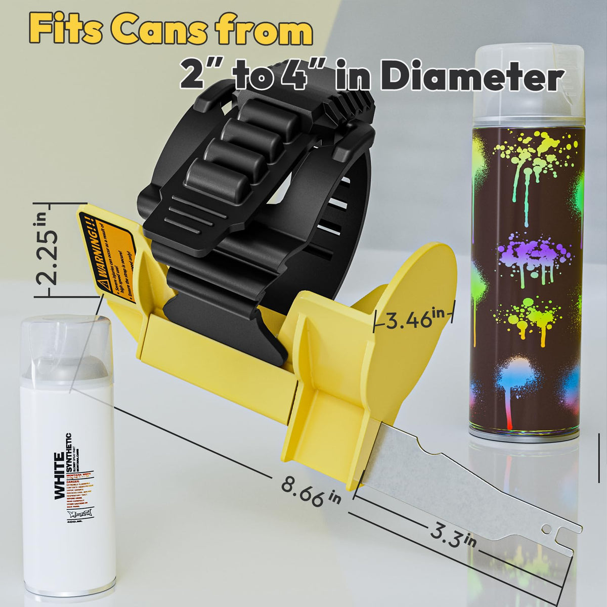 Gyndi easy to use paint mixing tool speeds up project prep.