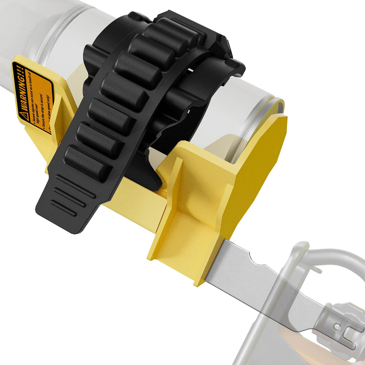 Gyndi paint can shaker strap for 2 to 4 inch cans, secure and steady.