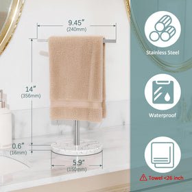 Gypie compact space-saving design fits beside sinks and counters