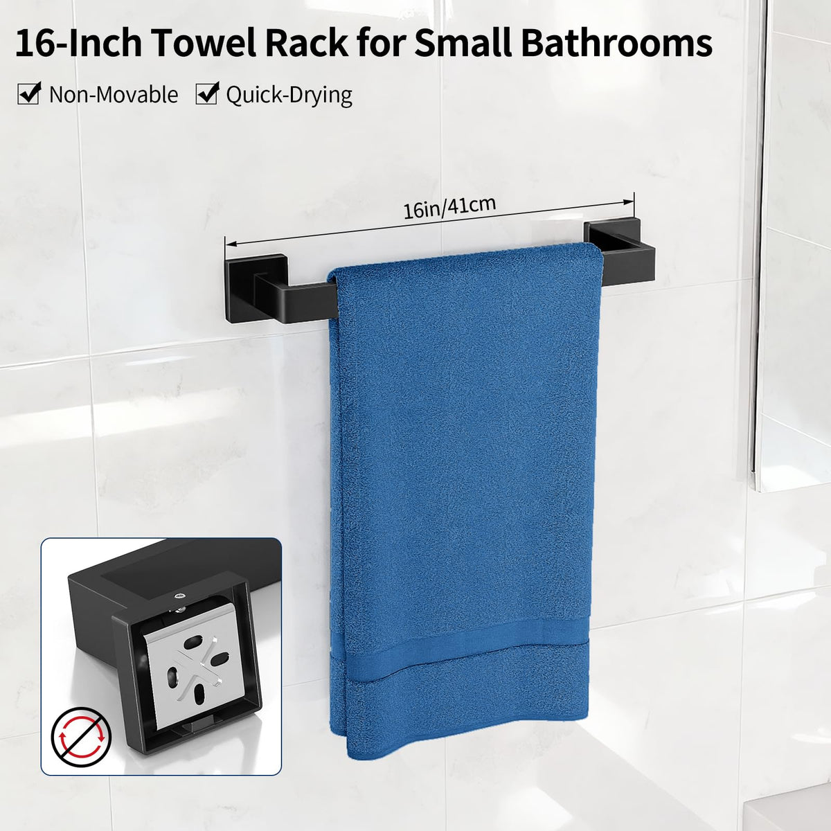 Gypie toilet paper holders secure rolls for easy access.