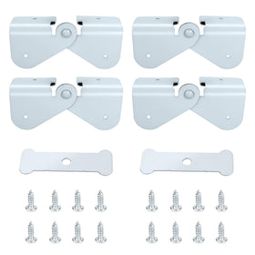 GYPNS gutter zipper hinges for downspout extension offer easy setup and secure support.