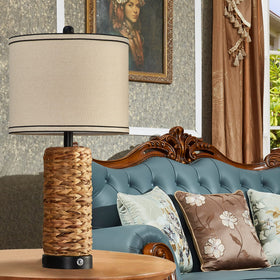 GyroVu two-pack lamp set ideal for nightstands or entryway glow