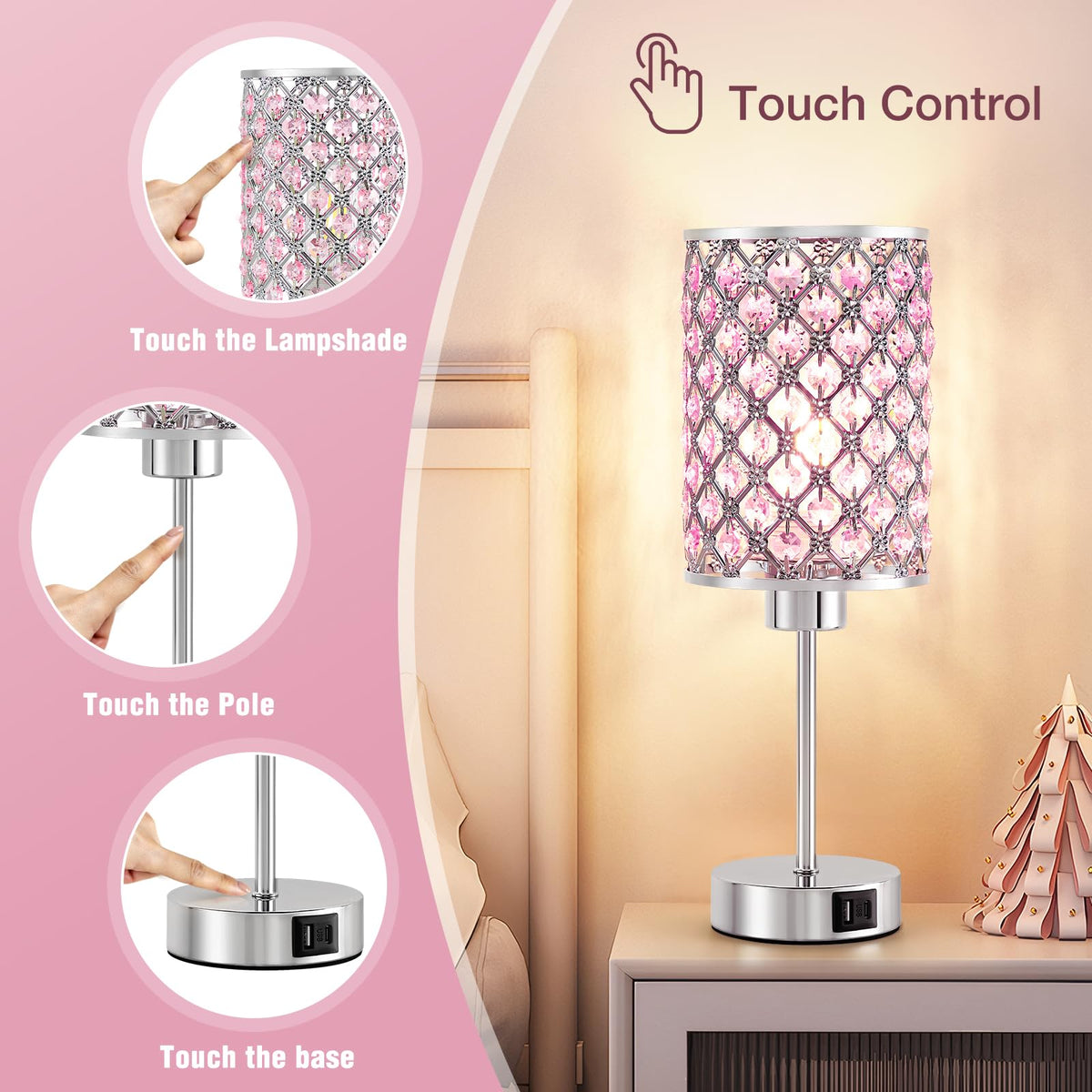 GyroVu included warm LED bulb for cozy, flicker-free illumination