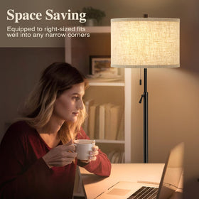 GyroVu corner friendly design fits small spaces while delivering targeted light