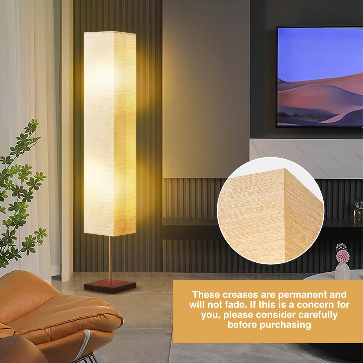 GyroVu lamp set to 2700K warm light for relaxing evenings.