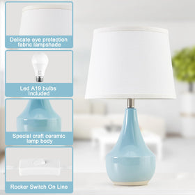 GyroVu LED A19 bulbs included ensure energy-saving, flicker-free lighting.