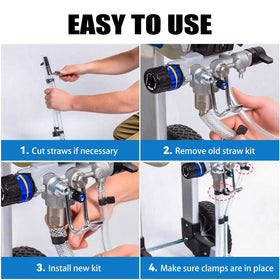 GYUTONG suction-tube kit easy-install promises tool-free maintenance.